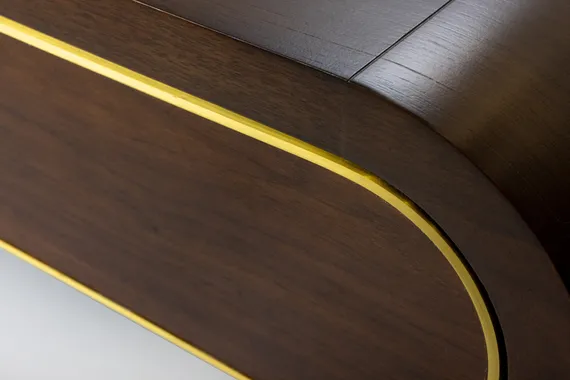 Консоль Century, 150х78 см, шпон американского ореха