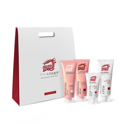 Silapant Набор для лица, рук и ног (крем/лица+крем-гель/глаз+фитокрем для рук+ног), Две линии