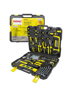Набор инструментов 168пр. 1/4''3/8''(6гр)(4-19мм) WMC TOOLS WMC-30168 Top Done