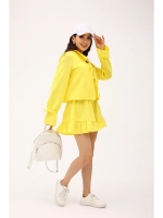 Костюм летний двойка с шортами и рубашкой