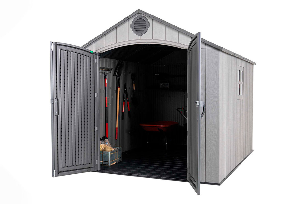 Сарай пластиковый WoodLook 8*10 NEW