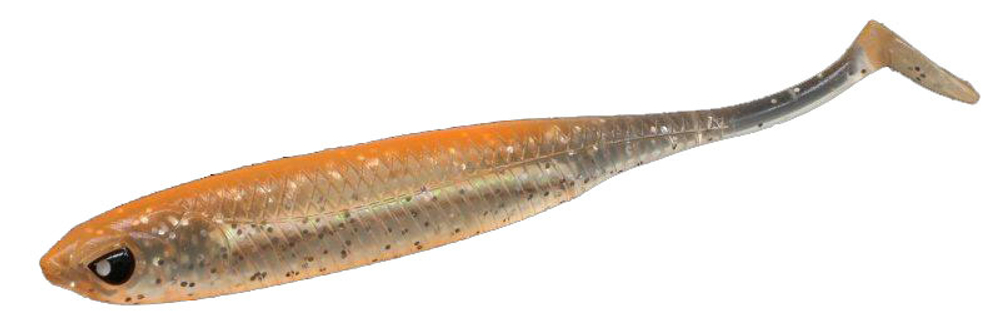 Виброхвосты Lucky John 3D Series MAKORA SHAD TAIL 5" (127мм/4шт)