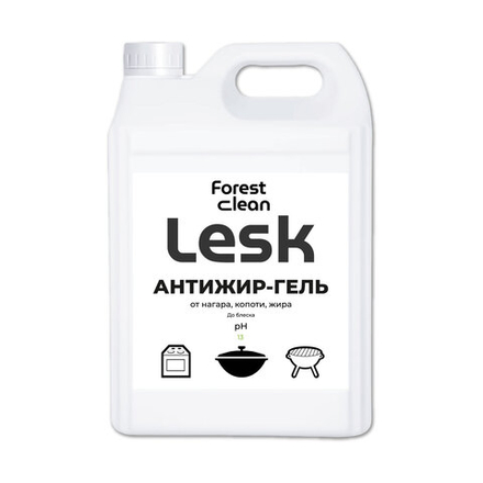 Forest clean LESK антижир-гель для грилей и казанов 5 л