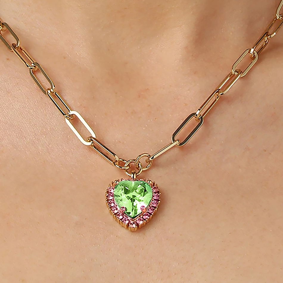 Колье Dyrberg Kern SIMONA SG GREEN / ROSE 420058