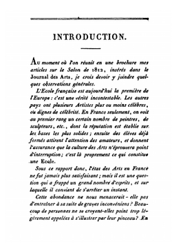 Galerie des peintres français au Salon de 1812 | René-Jean Durdent