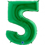 Цифра "5" (цвет на выбор) 1 шт