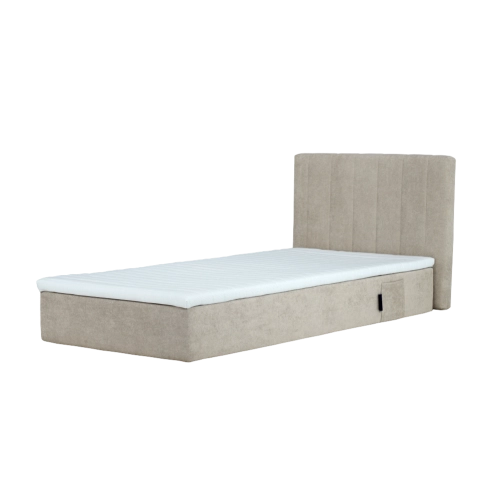 Бескаркасная кровать с матрасом BuySunny (велюр)