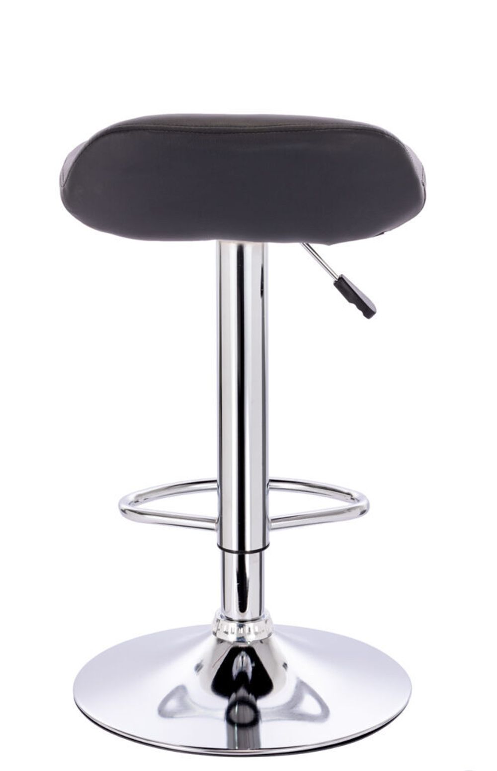 Стул барный Everprof Form Экокожа Черный