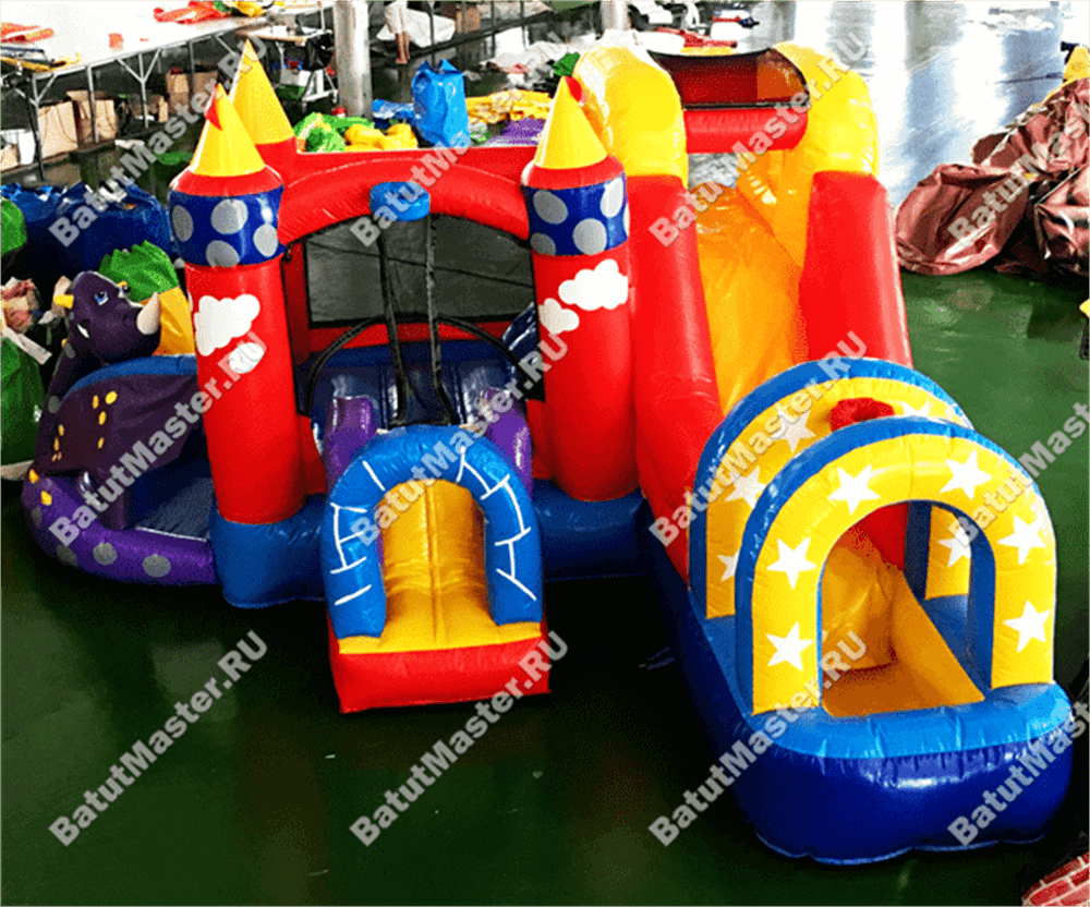 Детский надувной батут "Воздушный змей 2"