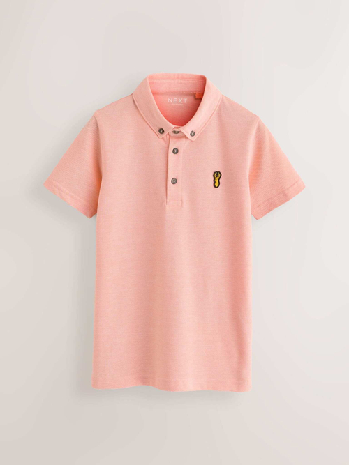 Поло для мальчика Next E98-656, Персиковый