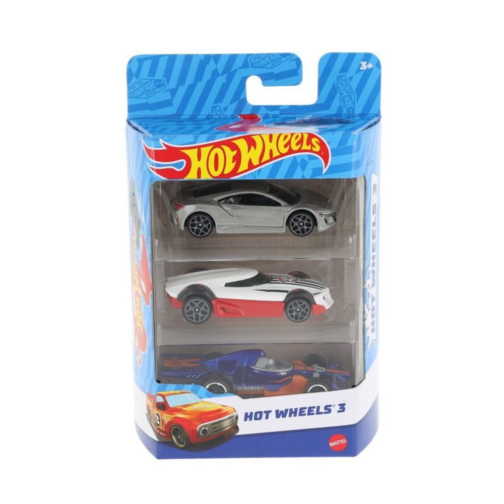 Hot Wheels - набор из 3 маленьких машинок K5904 46