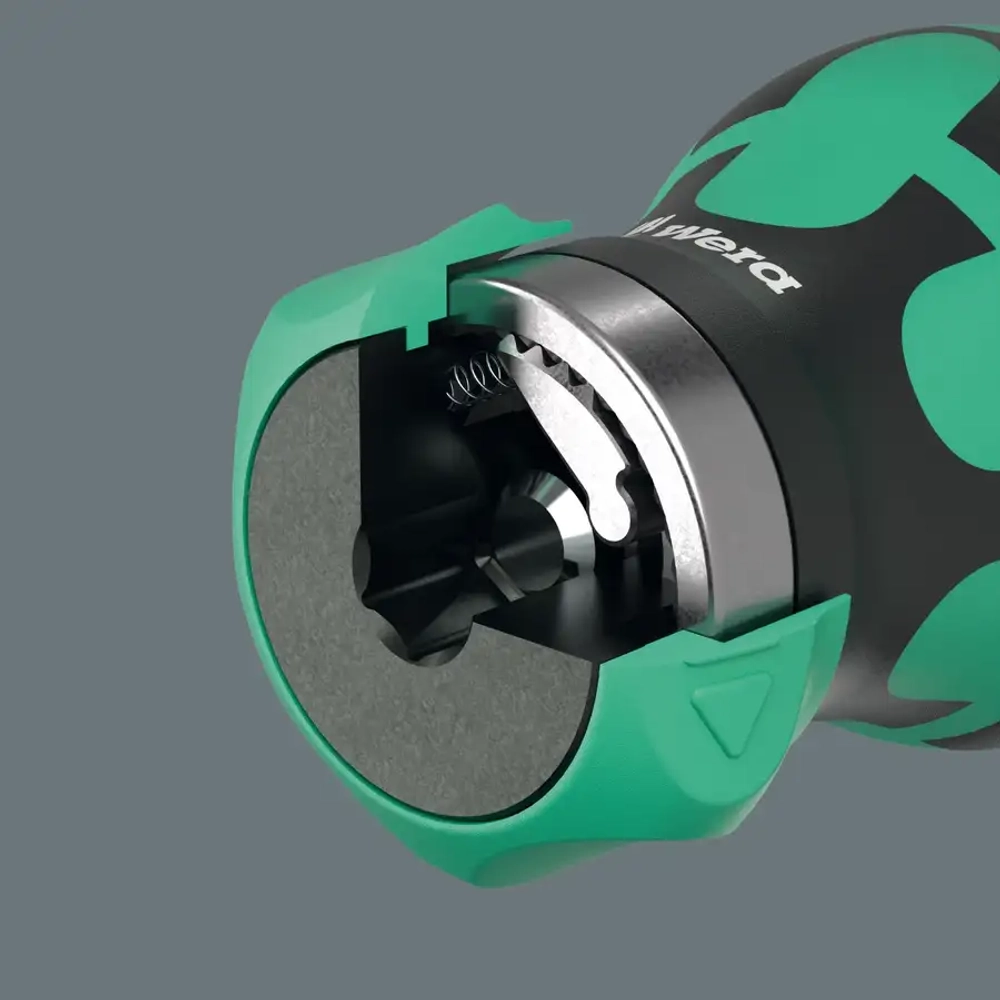Ручка-битодержатель с трещоткой Kraftform Kompakt Stubby Magazin RA 2 WERA 05008892001