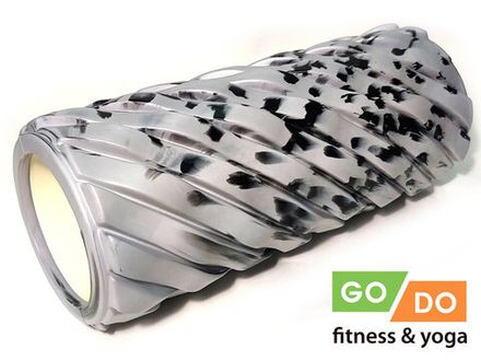 Валик ролл для фитнеса GO DO XW7-33-KM-grey