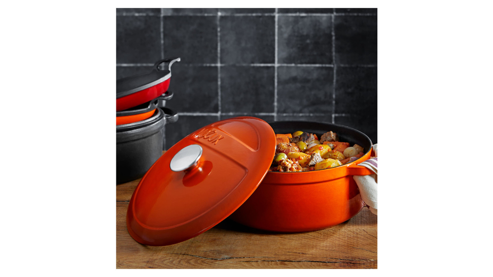 Кастрюля 24см Voeux Amusant оранжевая