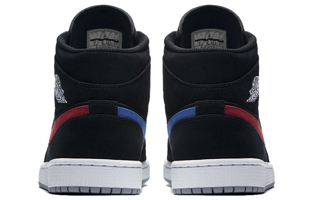 Кроссовки Jordan Air Jordan 1 Mid Black Red Royal