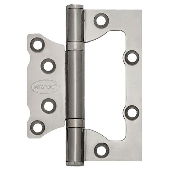 Петля дверная ИТАРОС без врезки 100x75x2 хром СР