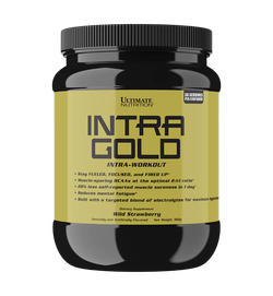 Ultimate Nutrition INTRA GOLD 360 г , Предтренировочный комплекс (Дикая клубника)