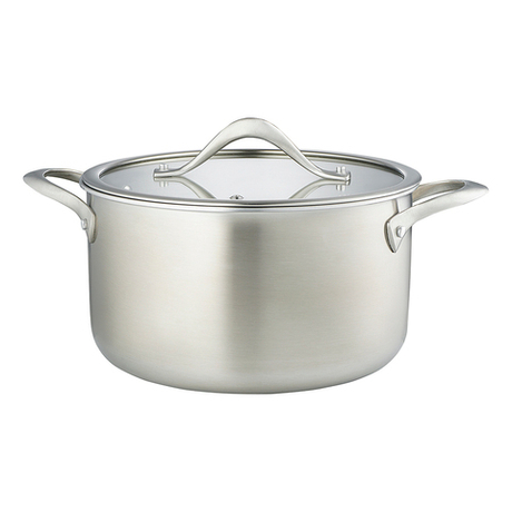 Кастрюля с крышкой 3Ply Etalon, 24 см, 6 л