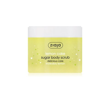 Ziaja Lemon Cake - карамелизированный сахарный скраб /   300  ml  / GTIN 5901887045632