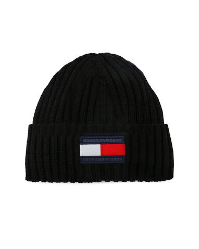 шапка Tommy Hilfiger - черный(AU0AU01585)