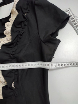 Платье Elvin Jones черное с коротким рукавом 44 размер