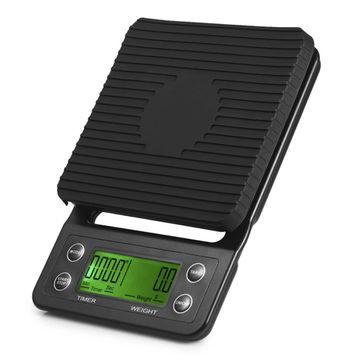Электронные весы для кофе с таймером 0,1-5000 гр.