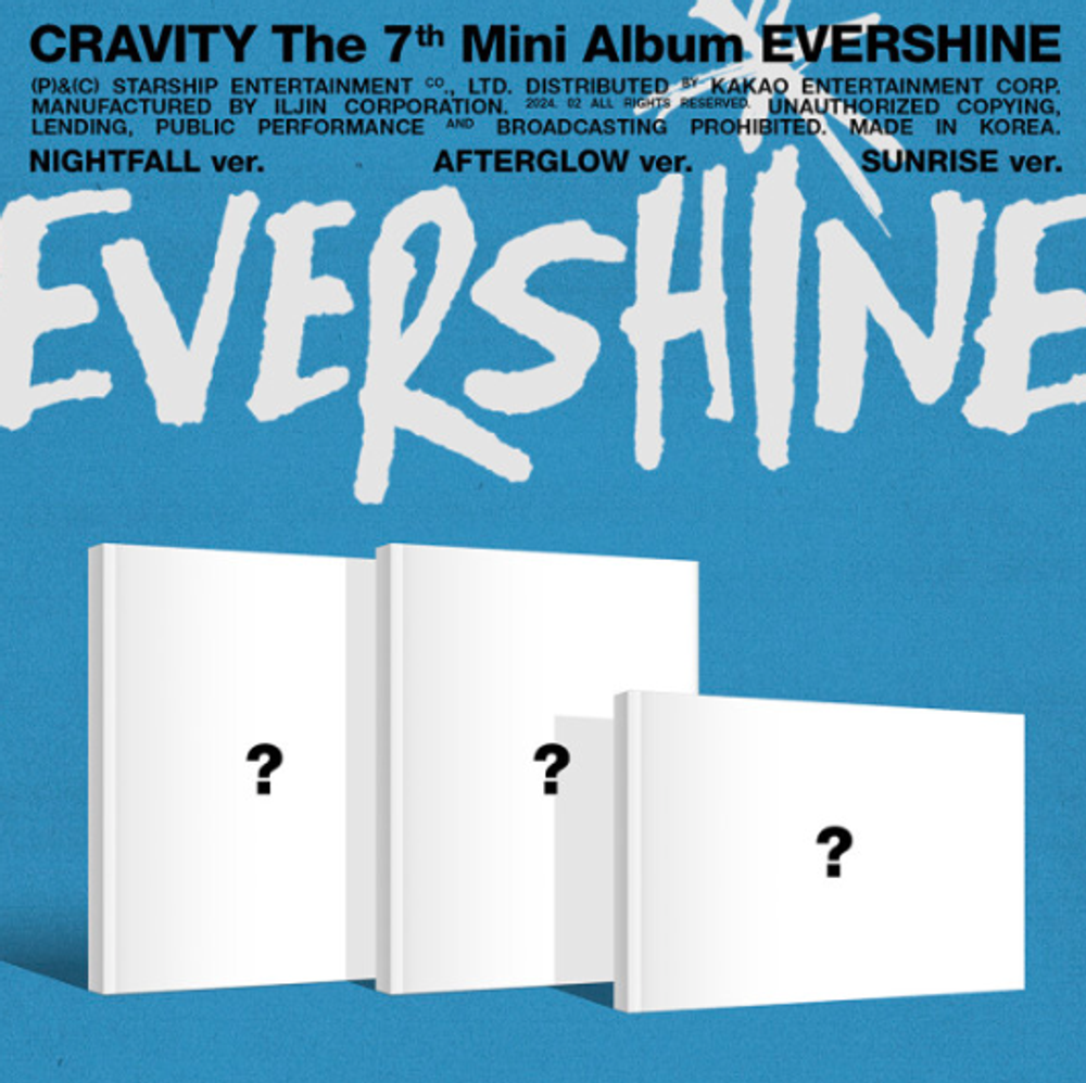 Альбом CRAVITY - The 7th Mini Album EVERSHINE