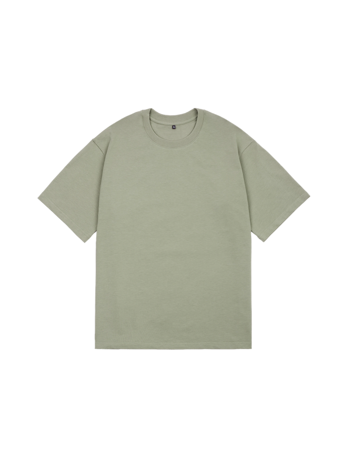 Футболка оверсайз (болотный) 230 г