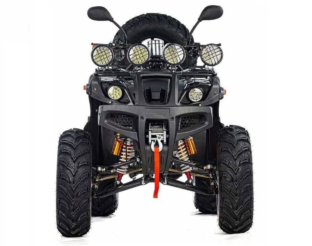 Квадроцикл RAPTOR Max Pro 300 (4+1) (красный/чёрный) (2024)