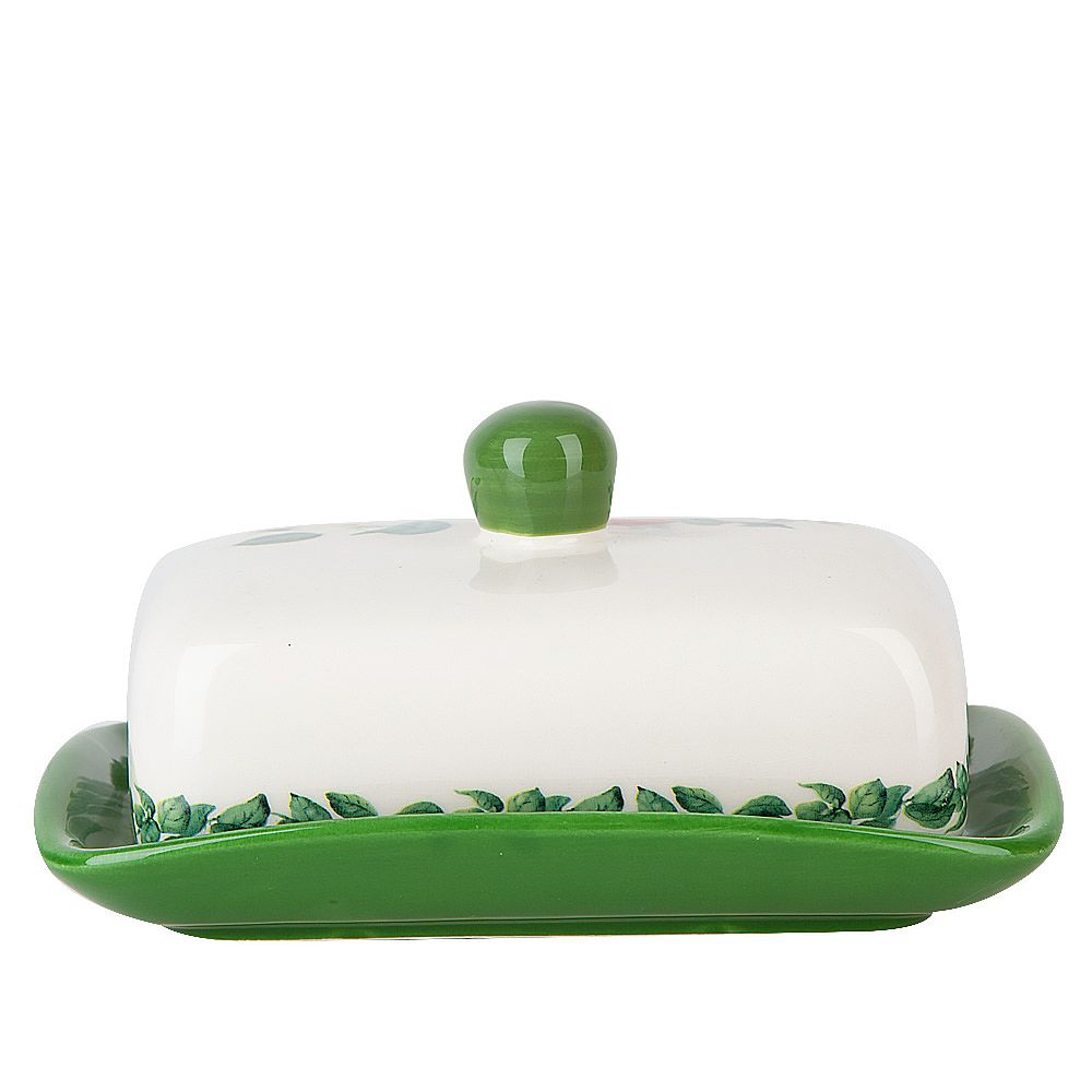 Масленка " " 17х12,5х8см (керамика) (подарочная упаковка)