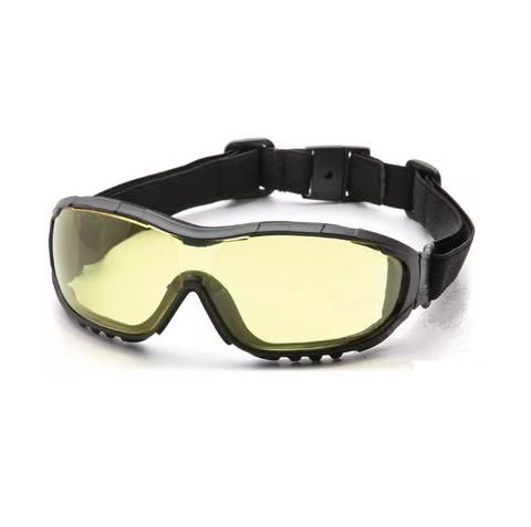 Очки V3G GB8230ST, уд./прочный поликарбонат, желтые, защита от царапин, на резинке