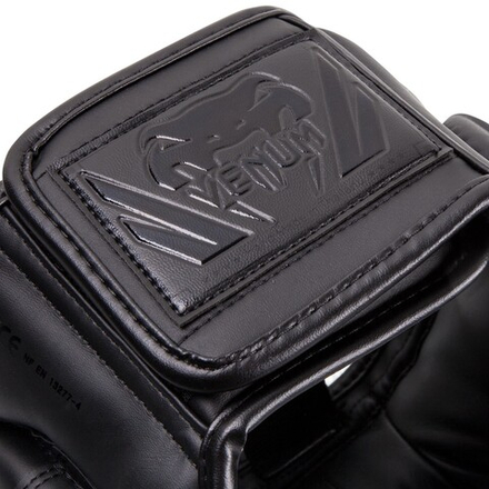 Шлем боксерский Venum Elite Iron Neo Black