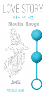 Вагинальные шарики Love Story Moulin Rouge голубые