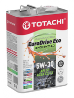 Масло моторное синтетическое TOTACHI EURODRIVE ECO Fully Synthetic 5W-30 API SP, ACEA C2/C3, ILSAC GF-6A 4л