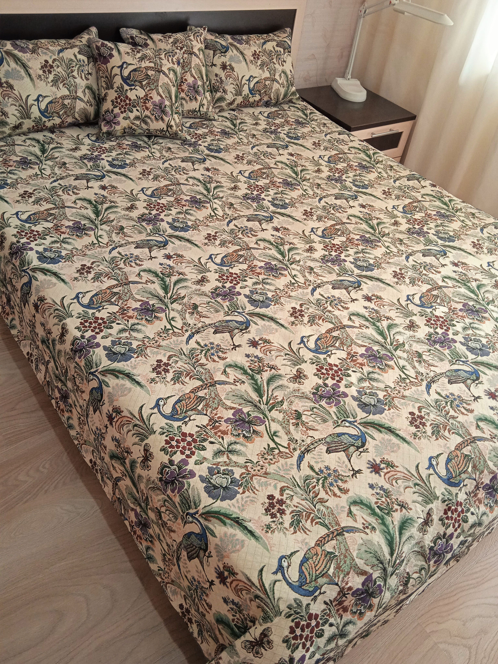Покрывало гобеленовое Птица дивная 2-спальный (180х200)