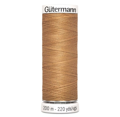 Нить Sew-All 200 м, Gutermann, 307 св.бежевая охра