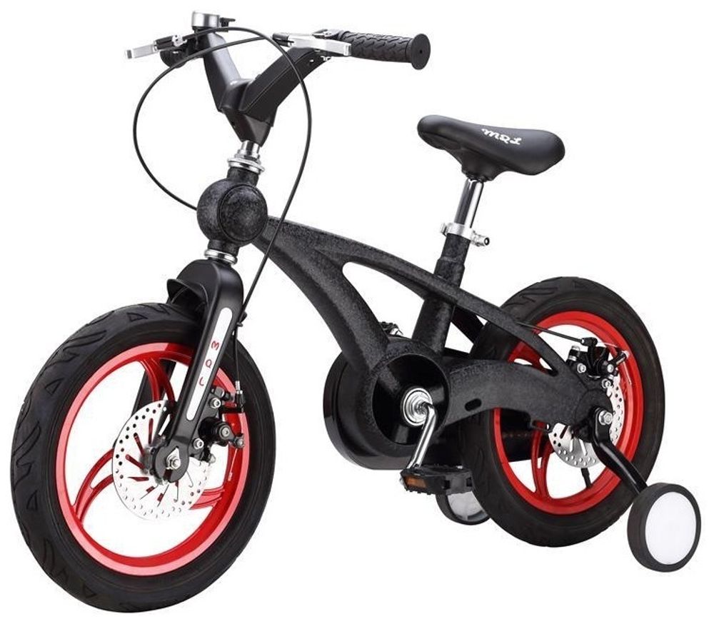 Велосипед Miqilong MQL-YD14 14 дюйм 2021 one size черный