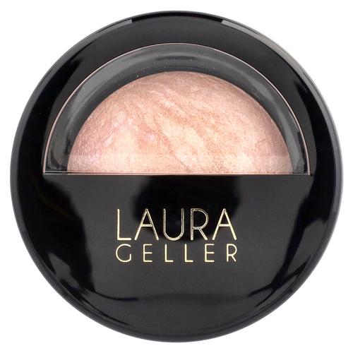 Laura Geller, Baked Blush-N-Brighten, румяна с эффектом мерцающего эффекта, оттенок 0018039B Ethereal Rose, 4,5 г (0,16 унции)