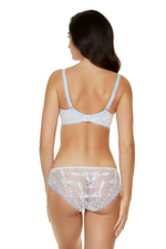 Бюстгальтер Manila на косточках (Размер: 80H) (Цвет: белый с голубым)