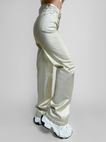 Штаны Fashion Jeans 692 широкие однотонные с напылением