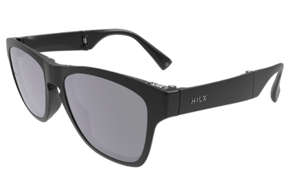Спортивные очки HILX Unfold / Matt Carbon Black / Silver Lens