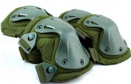 Наколенники и налокотники SWAT X Оливковые
