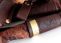 Нож с фиксированным клинком Ahti 9608 Puukko Vaaraфотография - 2