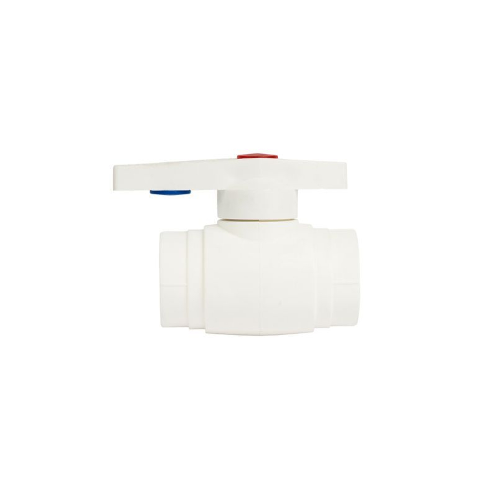 Кран шаровый полипропиленовый 25 мм стандартнопроходной TEBO