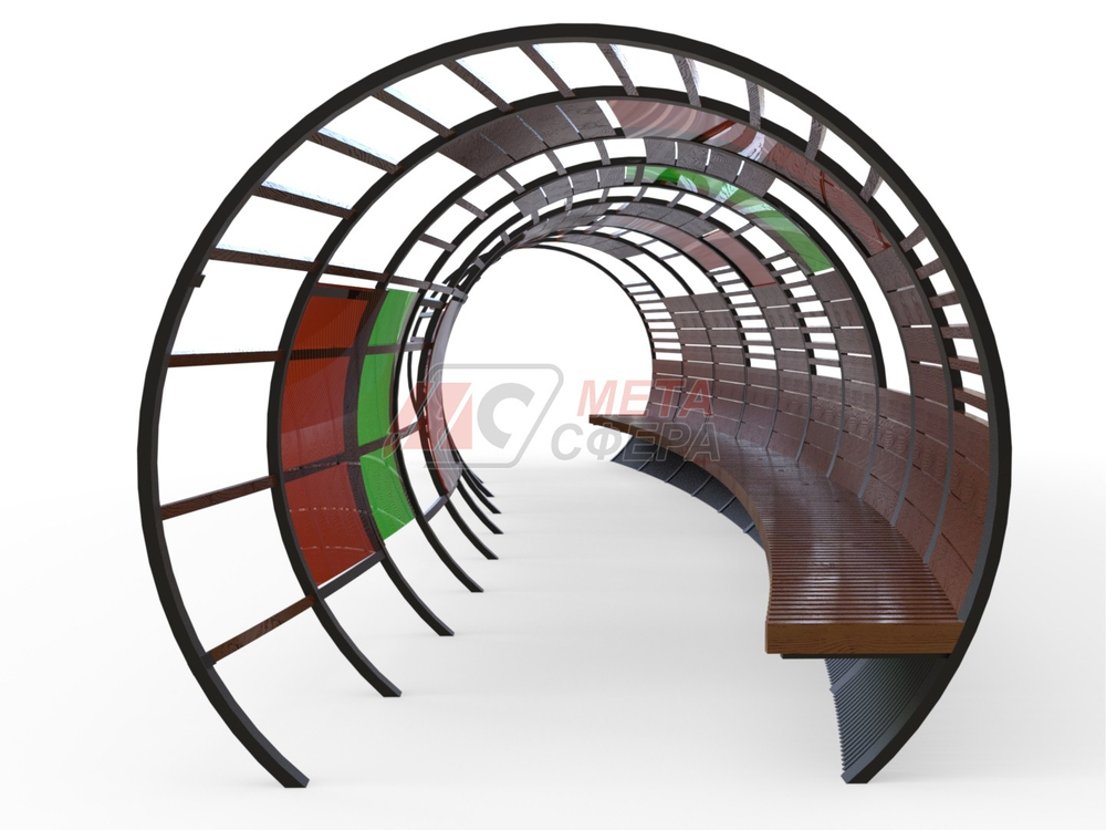 Беседка Тоннель