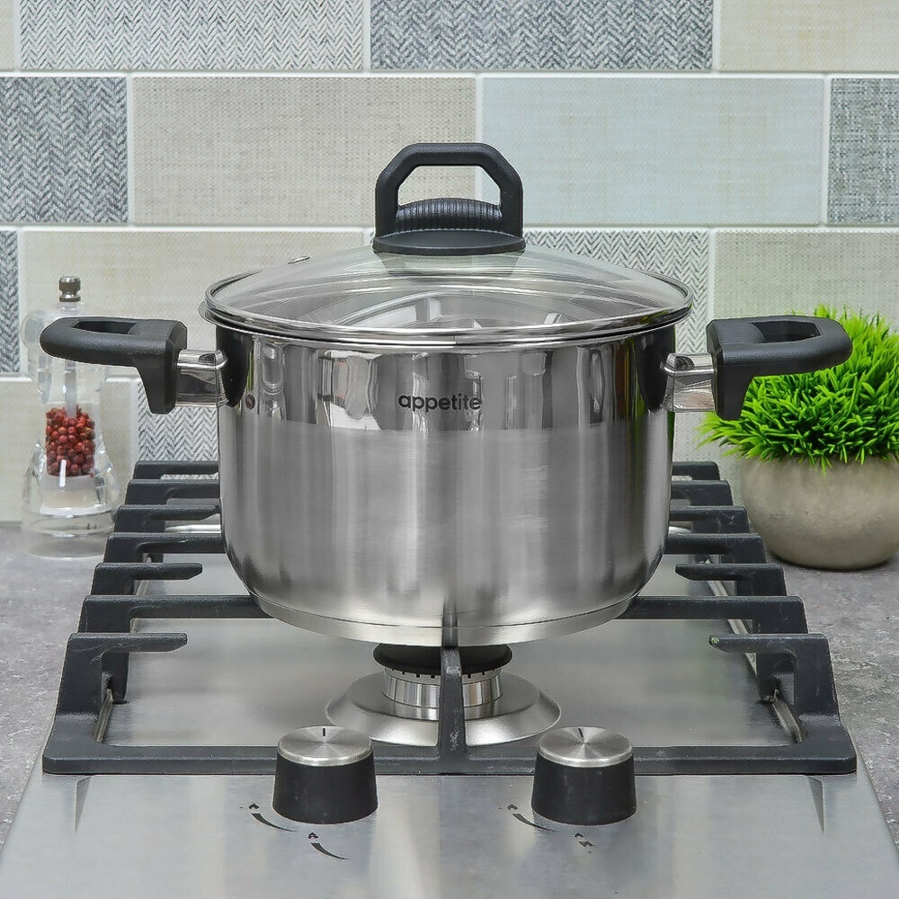 Кастрюля 2,7л нерж "Бетти" тм Appetite