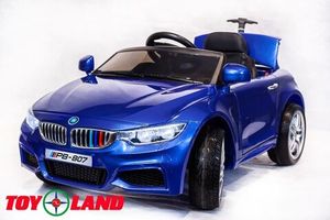 Детский электромобиль Toyland BMW 3 синий