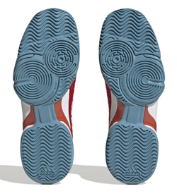 детские Кроссовки теннисные Adidas Barricade - better scarlet/cloud white/preloved red