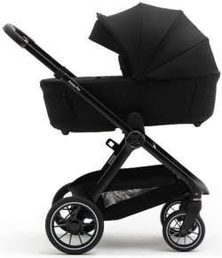 Коляска Agex Prima Pro 3 в 1 с автокреслом i-Team Grey APP626 Black (Черный)