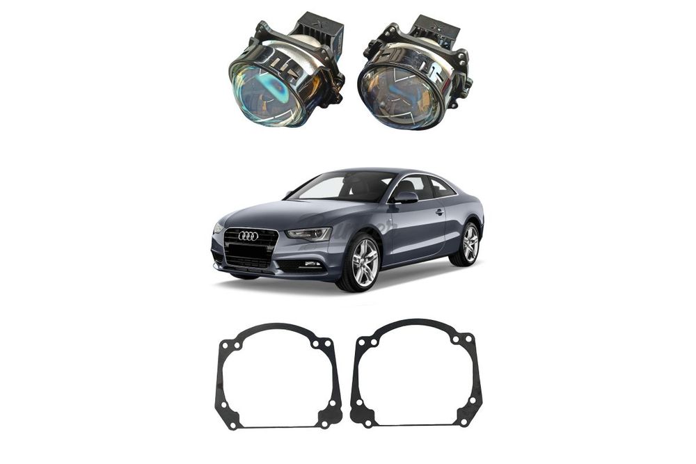Комплект для замены штатных линз Audi A5 Valeo
